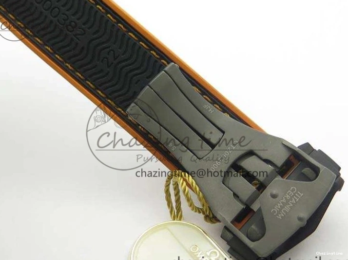 0504 Planet Ocean Master Chronometer Chrono DLC OM 1:1 Best Edition Black Dial On Nylon Strap A Chic 8103